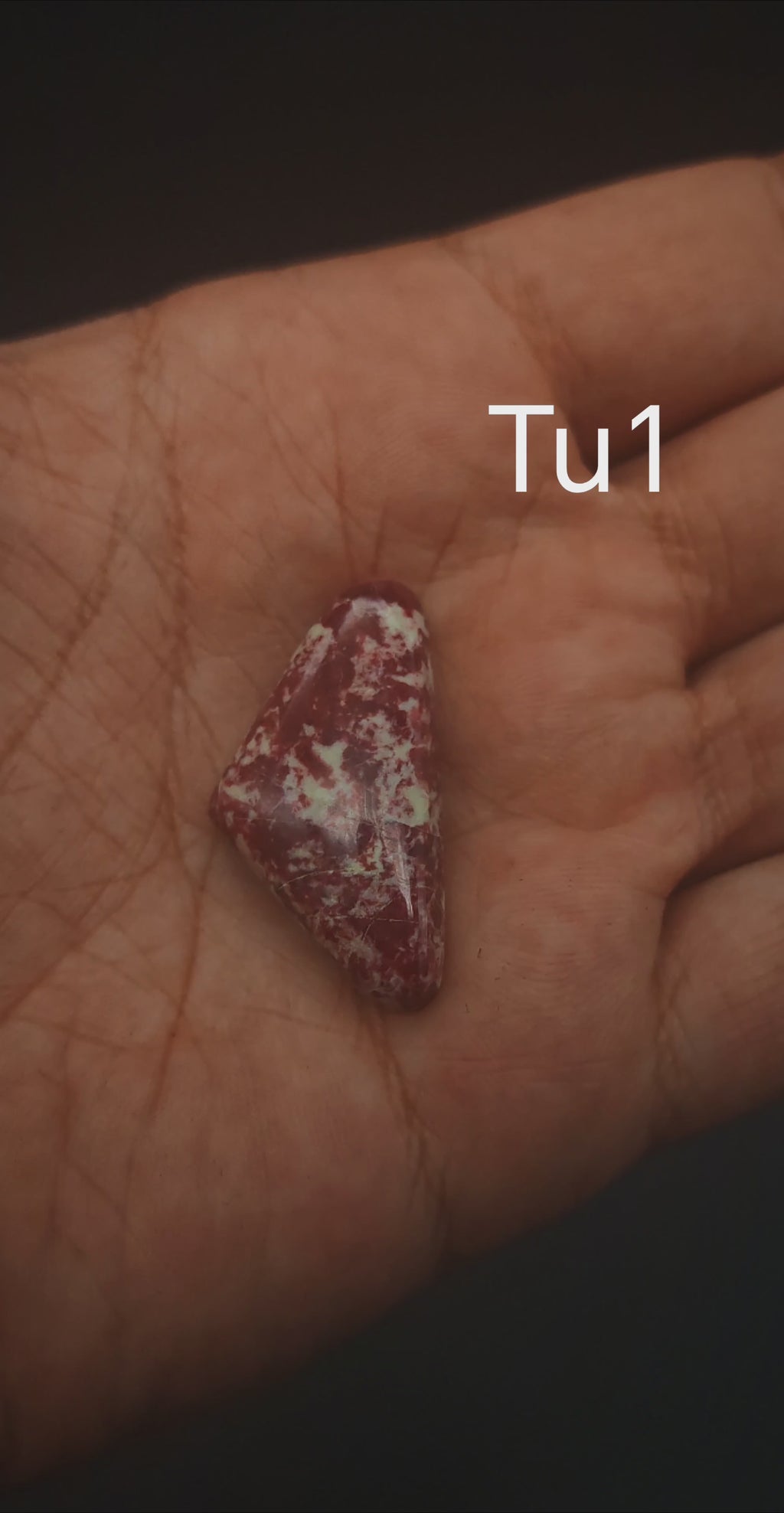 Thulite Cabochon - Tu1