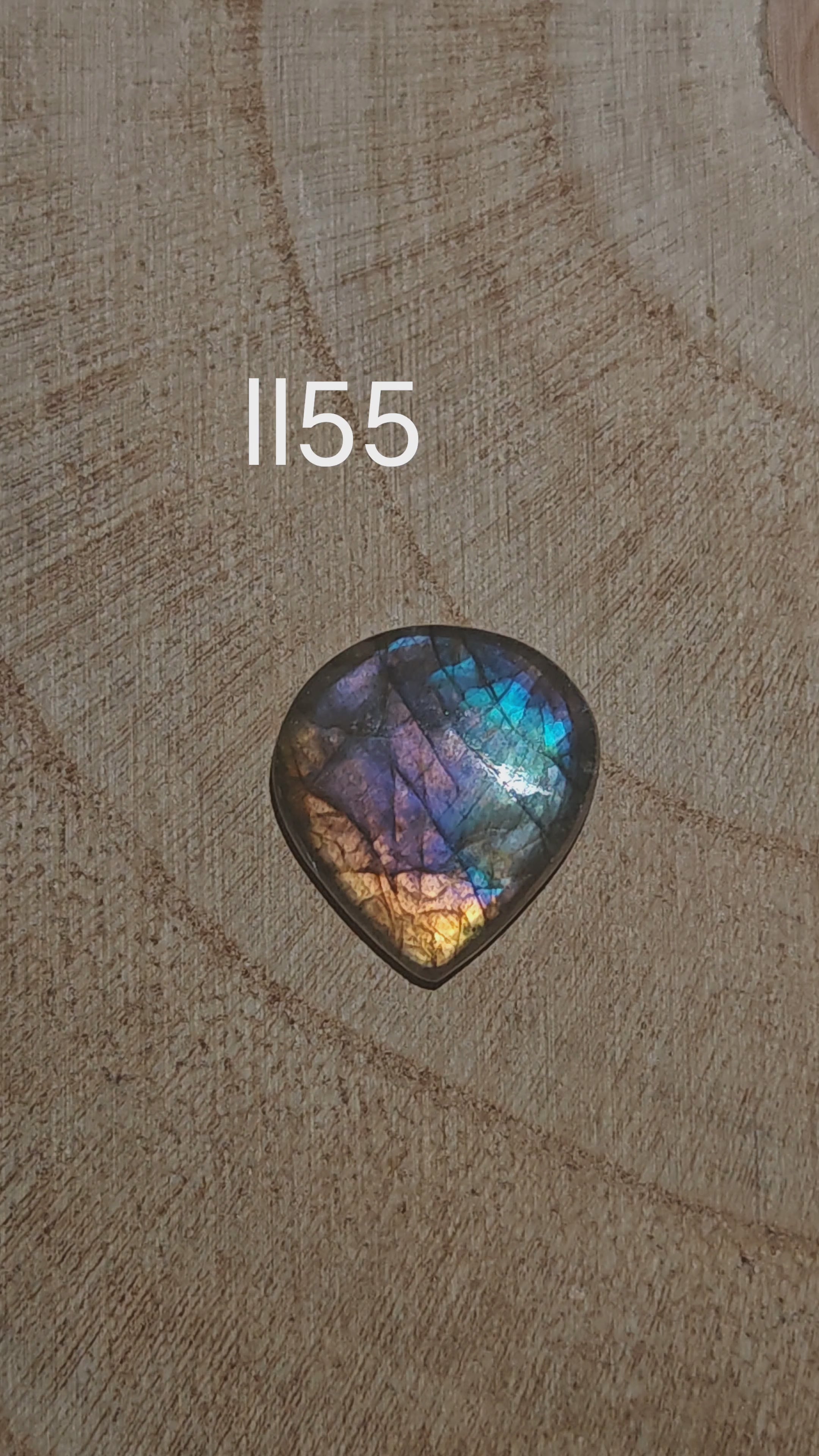 Lila Labradorit Kaboson - Ll55