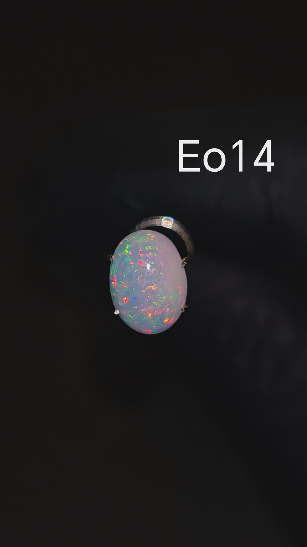 Ethiopian opal gemstone - eo14