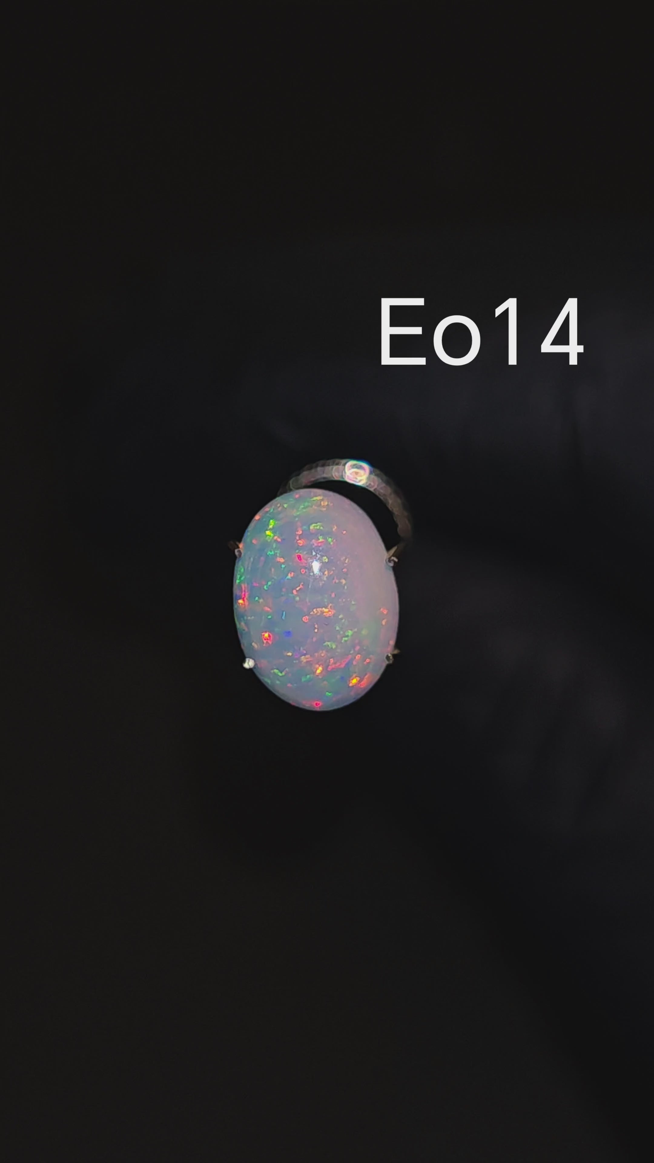 Etióp opál drágakő - eo14