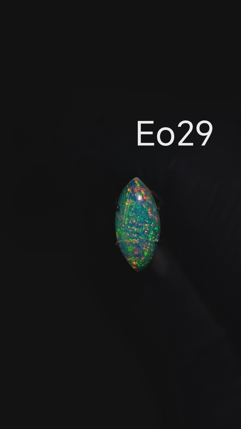 Ethiopian opal gemstone - eo29