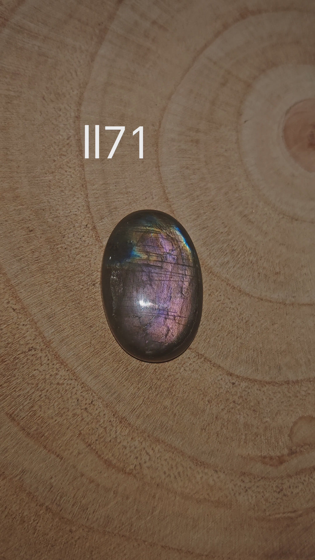 Lila Labradorit Kaboson - Ll71