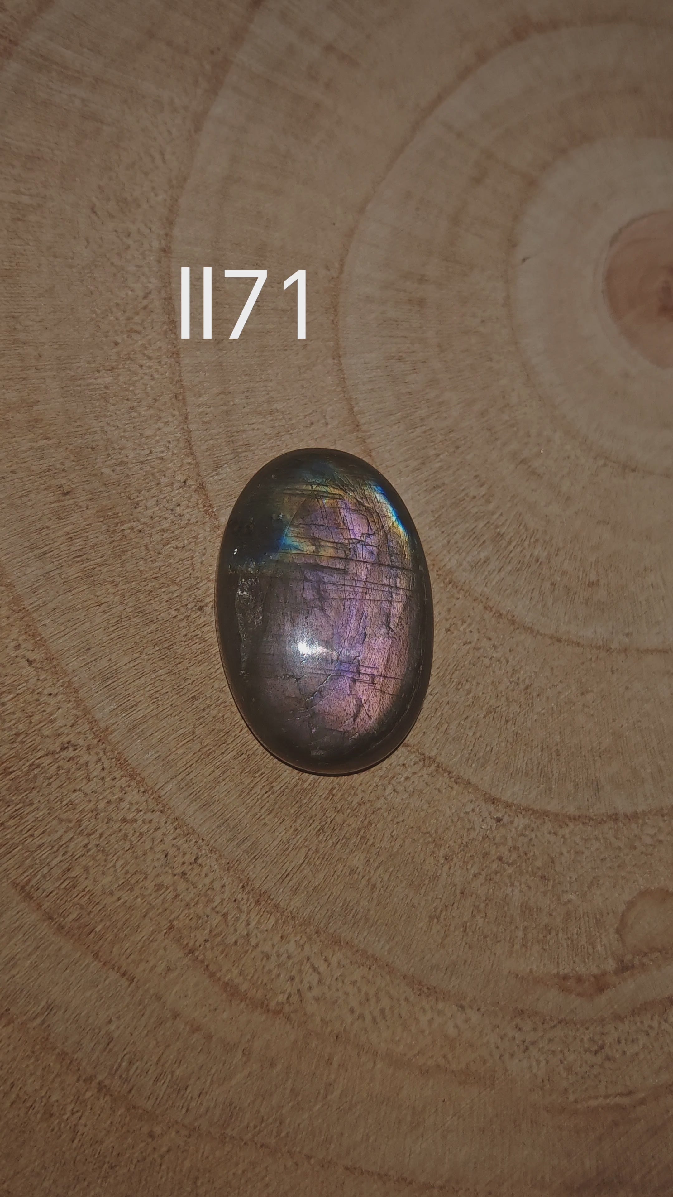 Lila Labradorit Kaboson - Ll71