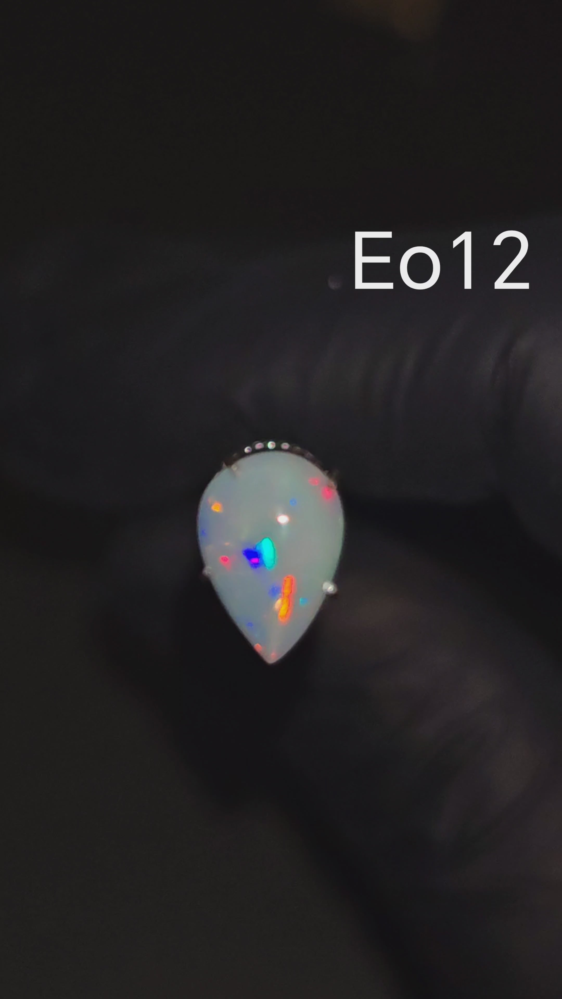 Etióp opál drágakő – eo12