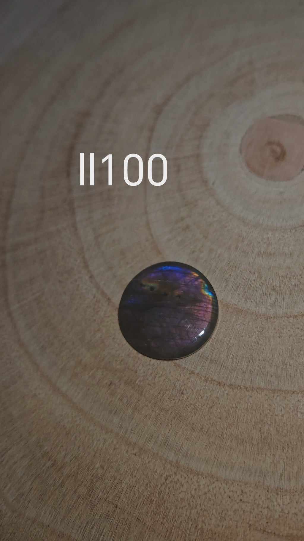 Lila labradorit kaboson - Ll100