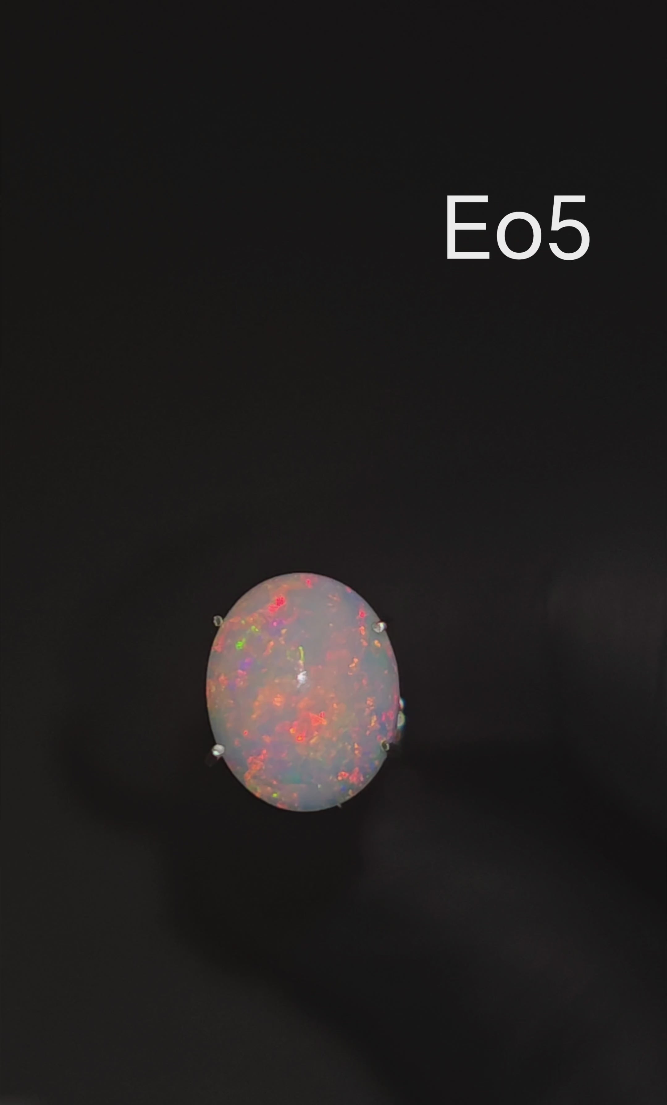 Ethiopian opal gemstone - eo5