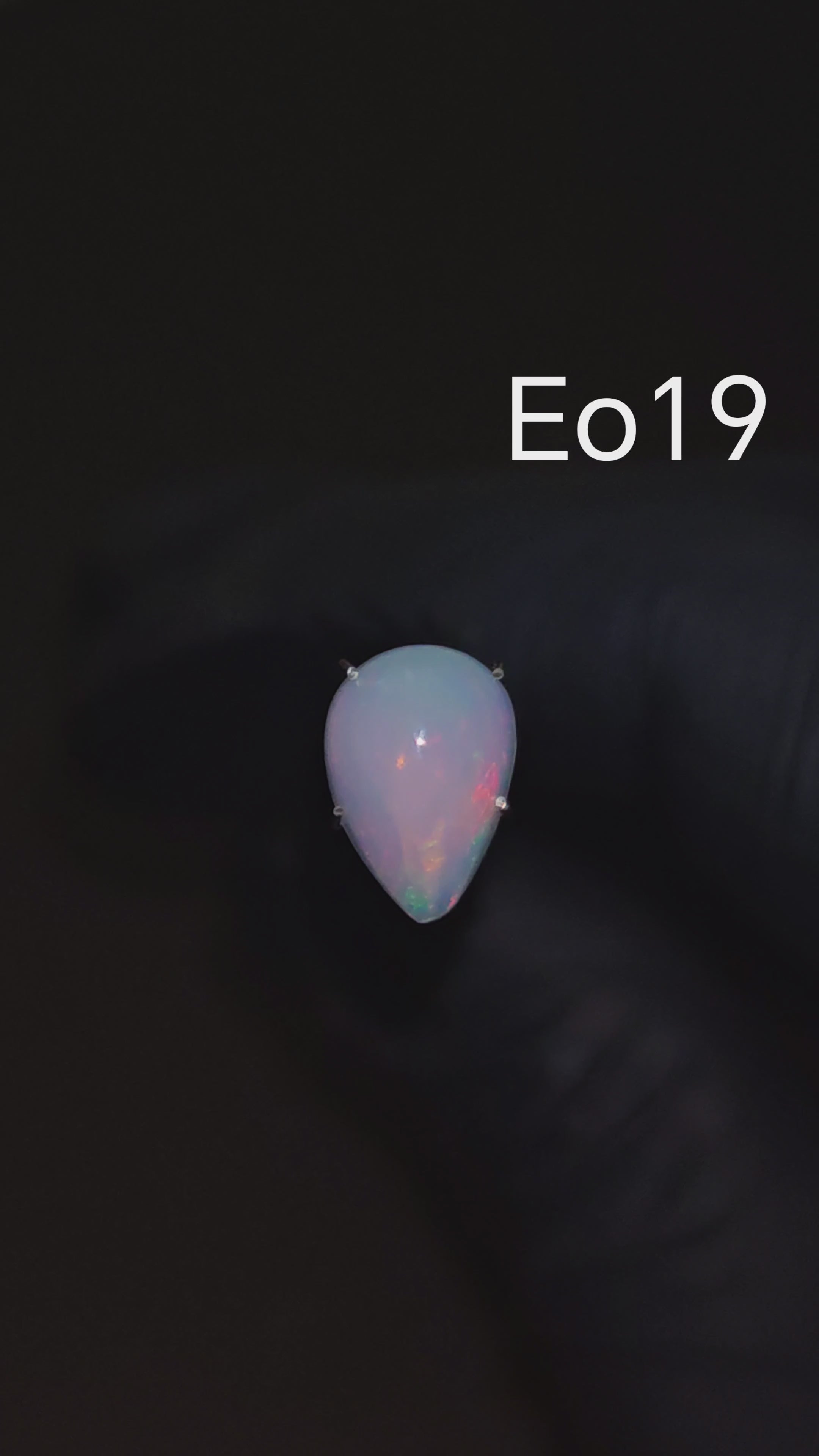 Etióp opál drágakő - eo19