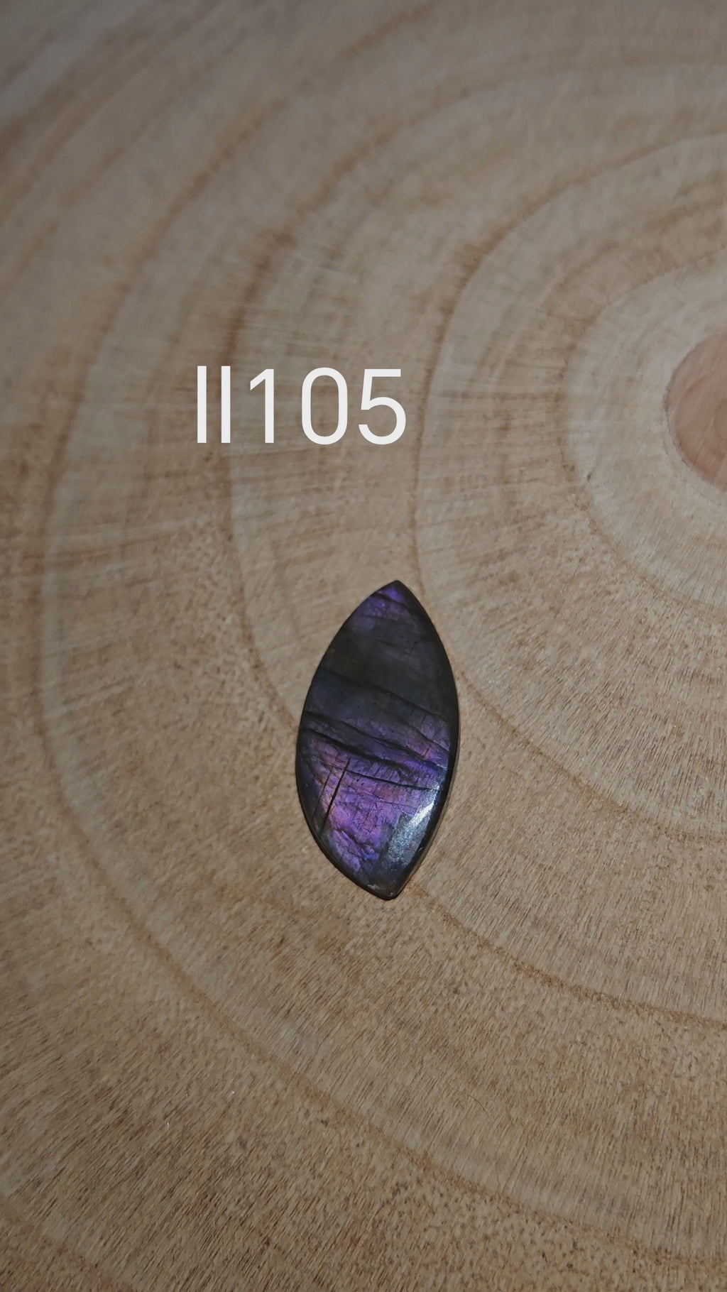 Lila Labradorit Kaboson - Ll105
