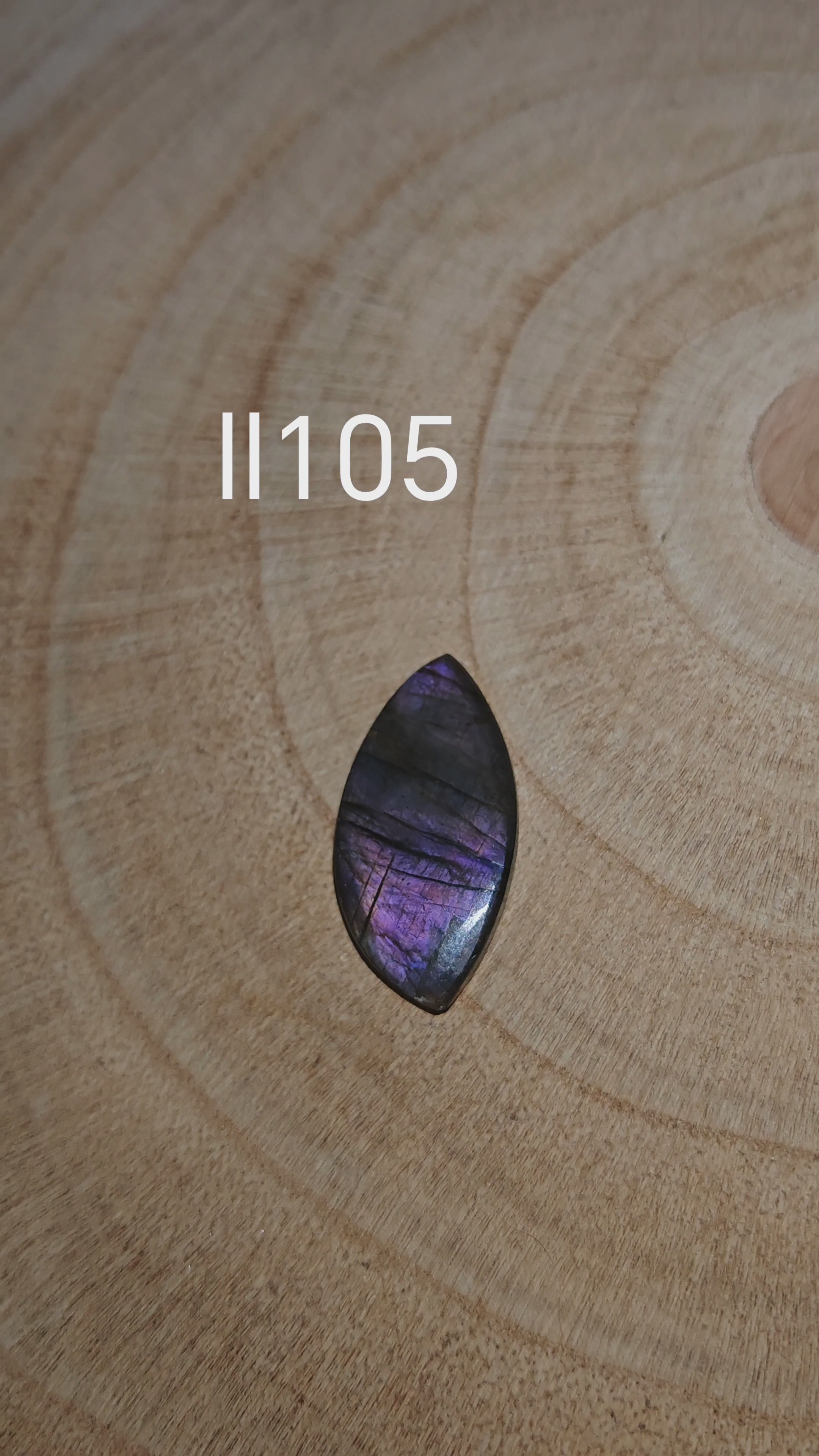 Lila Labradorit Kaboson - Ll105