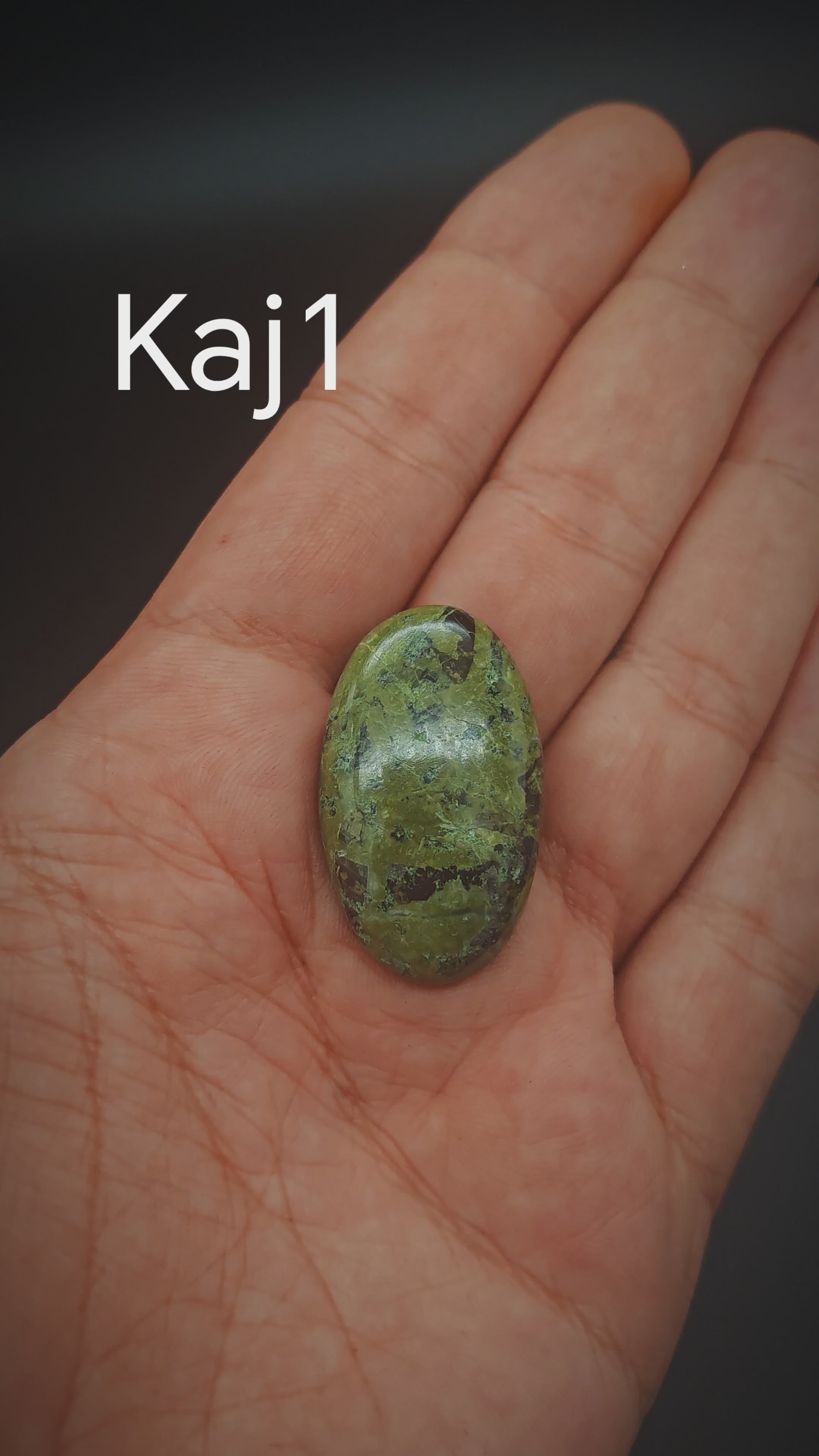 Kambaba Jasper Cabochon - Kaj1