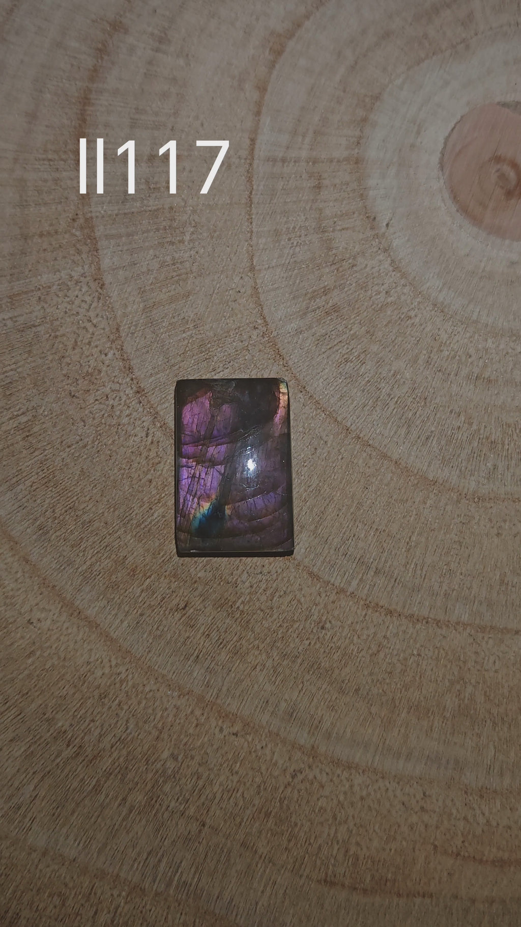 Lila Labradorit Kaboson - Ll117