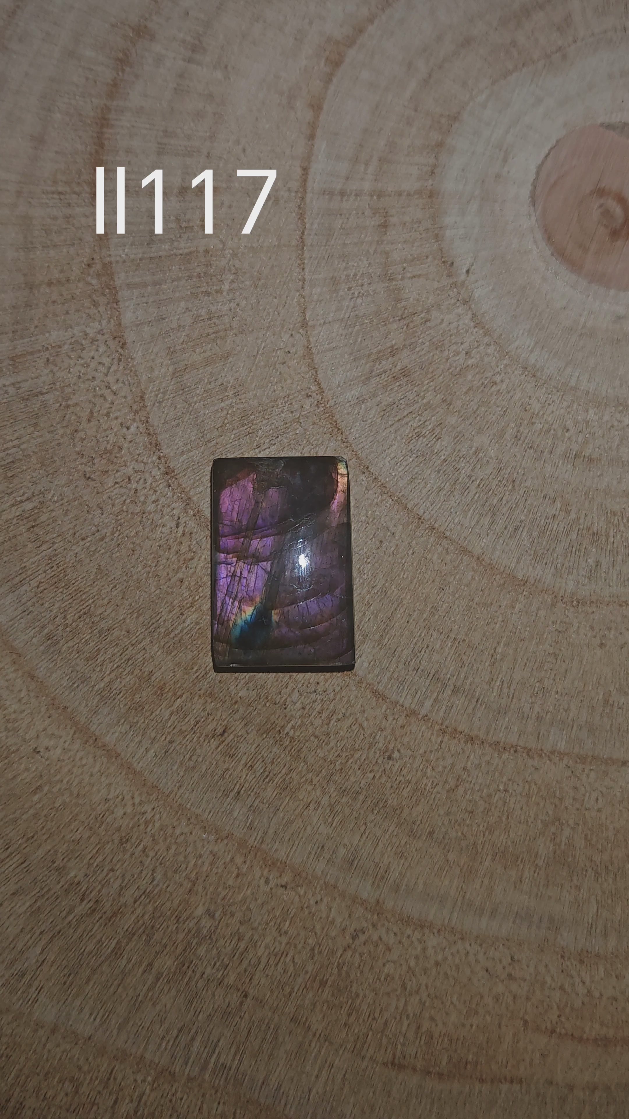 Lila Labradorit Kaboson - Ll117