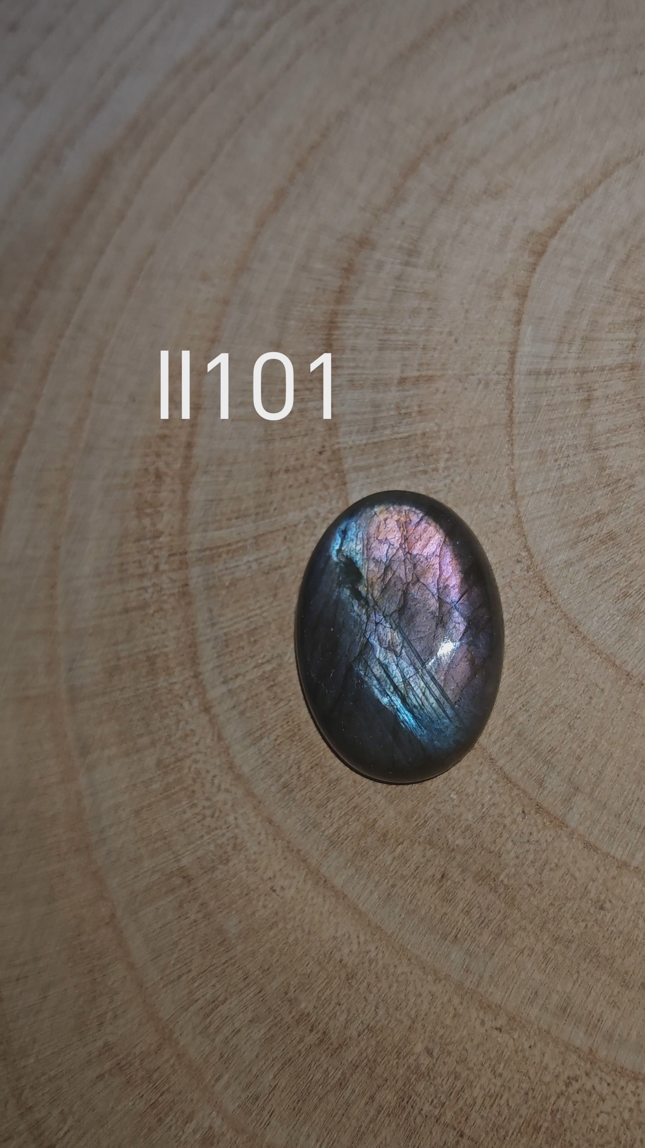Lila Labradorit Kaboson - Ll101