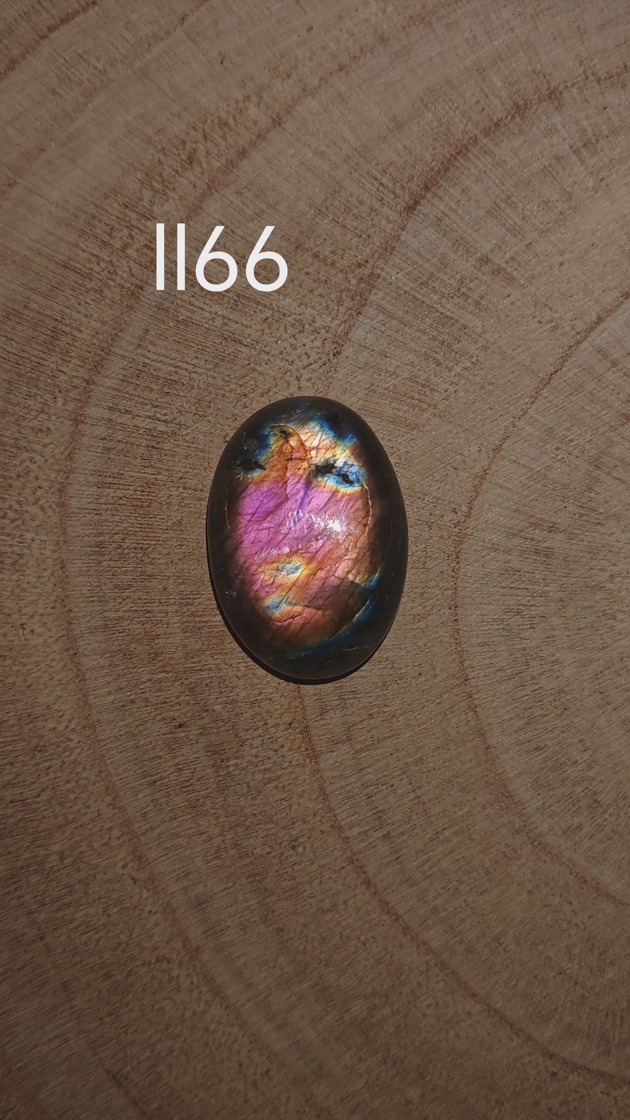 Purple Labradorite Cabochon - Ll66