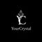 YourCrystal logó – kristály ékszer és ásvány webáruház
